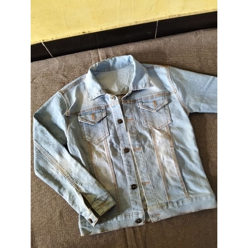 Preloved Jacket Jeans