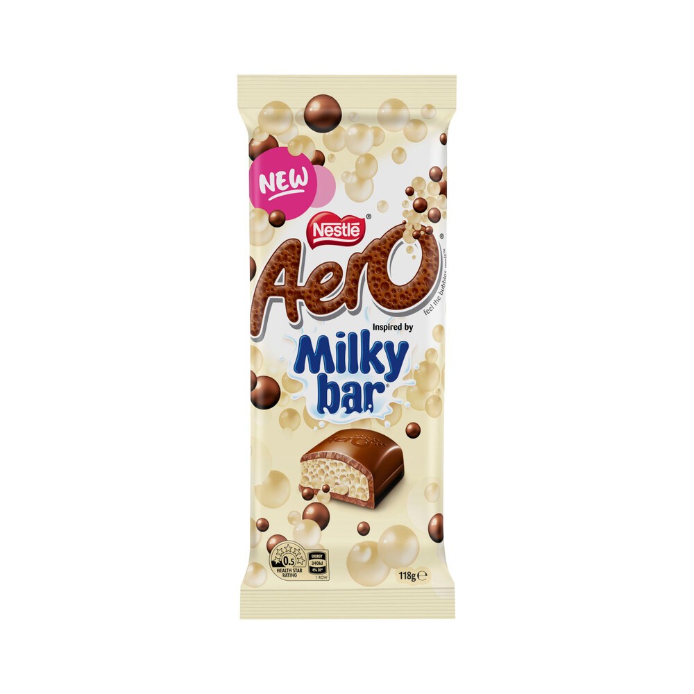 

Nestle Aero Inspired By Milkybar | 118g