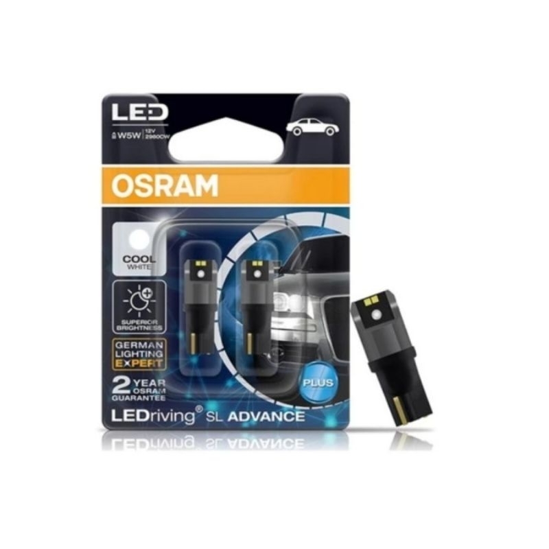 Lampu Senja Putih T10 LED OSRAM 2980CW Motor  Mio Soul Mio M3 Nmax Aerox Jupiter MX Xeon Lexi Vario 