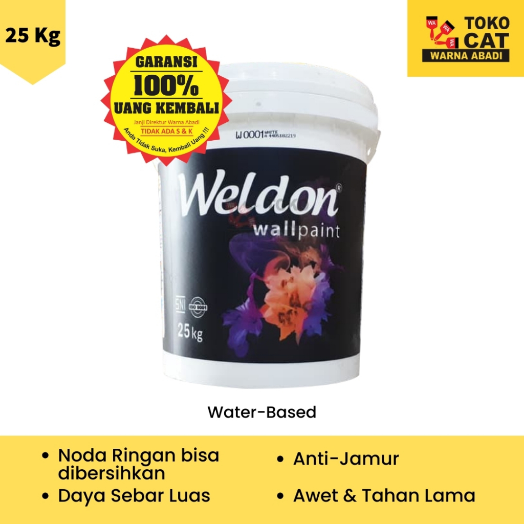 CAT TEMBOK WELDON INTERIOR 25 KG