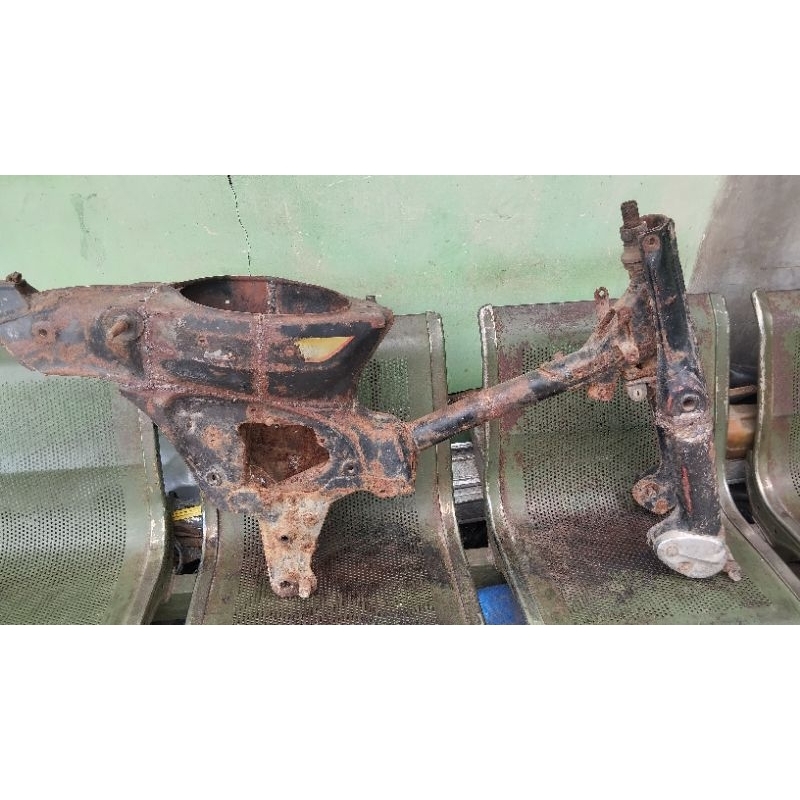 rangka frame custom motor mini honda c70 c800 supercub astrea star