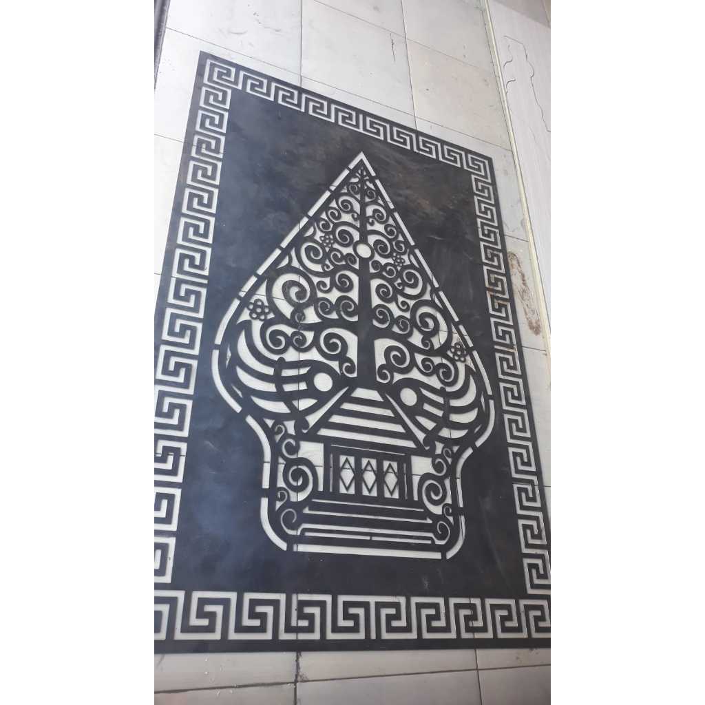 pagar rumah modern cutting cnc