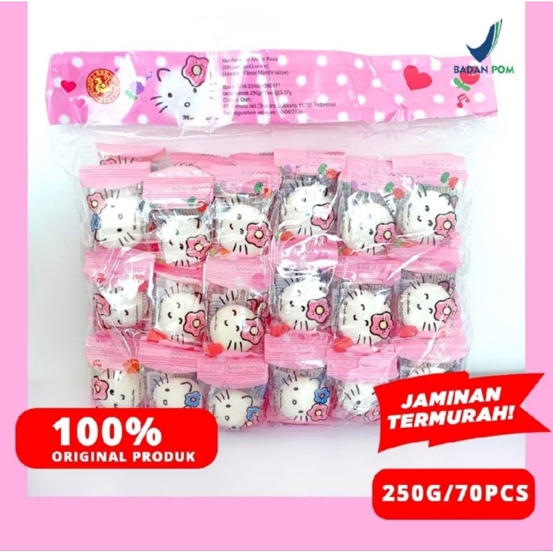 

marshmallow karakter isi 70pcs