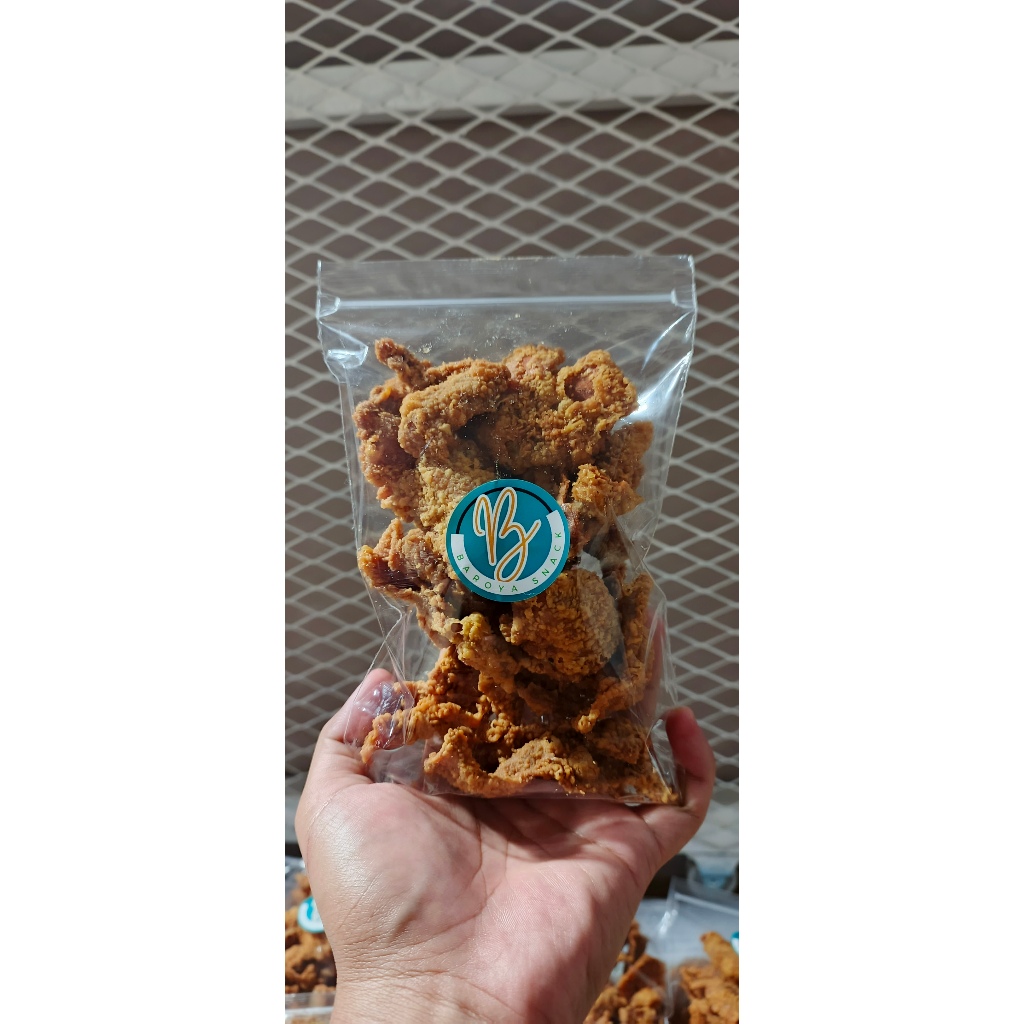 

Kulit Ayam Krispi Super Renyah dan Gurih / Kulit Ayam Krispi 120 gr