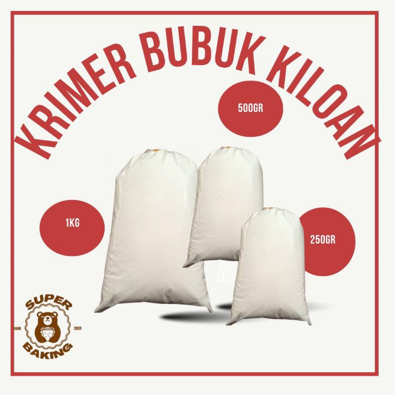 

CREAMER bubuk murah 1kg, 500gr, 250gr