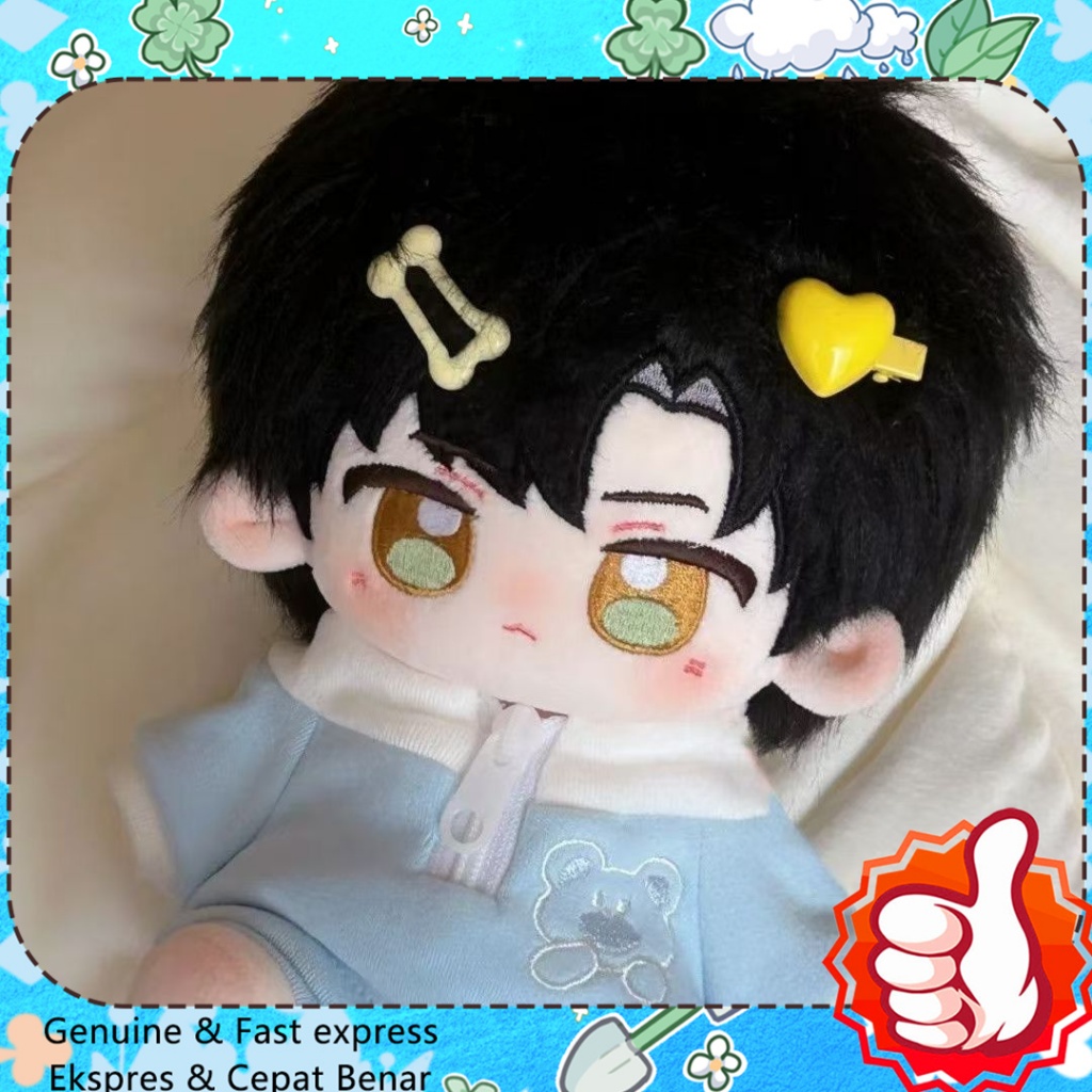 QUQU 20cm boneka Love and Deepspac Zayne Cotton Doll Cute with tail