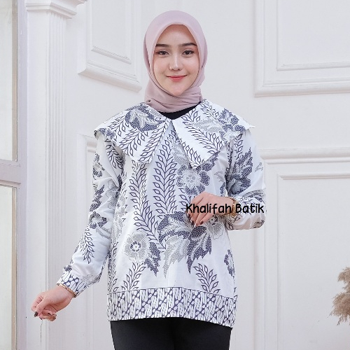 Baju Batik Wanita Modern Jumbo