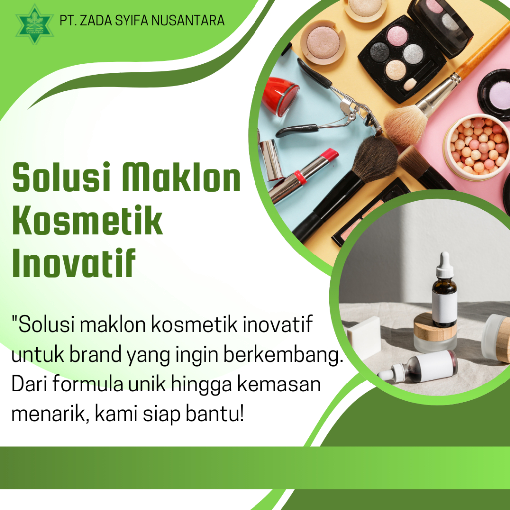 Solusi Maklon Kosmetik Inovatif