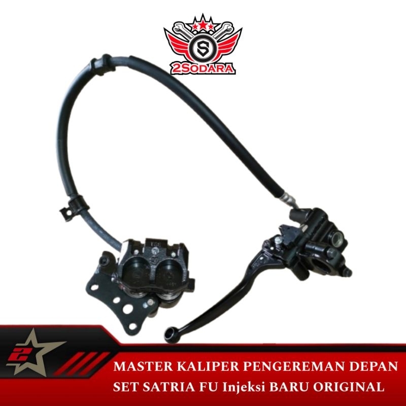 Master Kaliper Pengereman Depan set Satria FU Injeksi Baru ORIGINAL