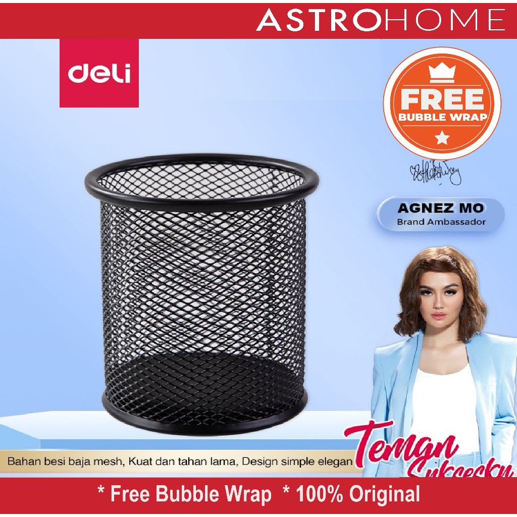 

Tempat Pulpen Alat Tulis Kantor Pen Holder Desk Organizer Deli E9172