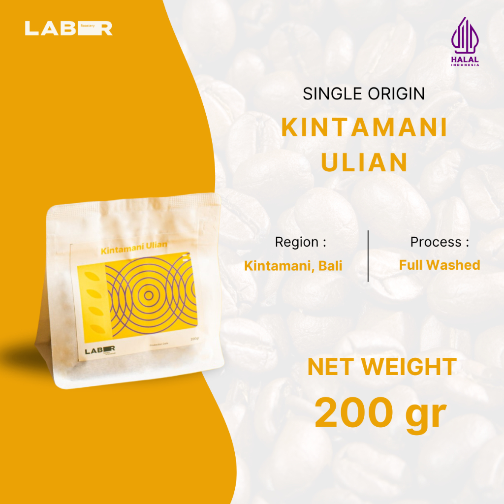 

LABR Bali Ulian Kintamani Single Origin (Filter Roast)