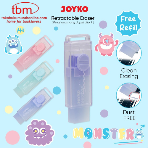 

TBMO Penghapus Eraser Joyko ER-147 Hi Monster / Penghapus Joyko