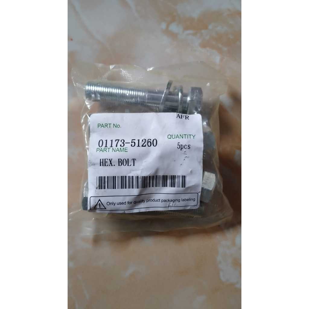 Mesin Kubota Combine Harvester, HEX,BOLT DC35