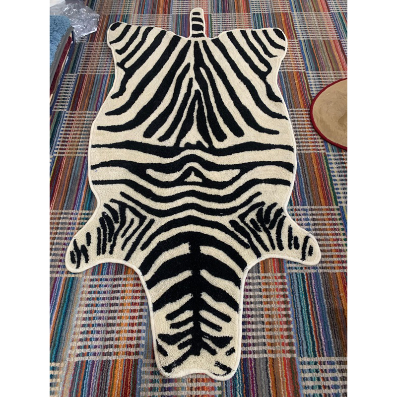 karpet motif zebra 200x100