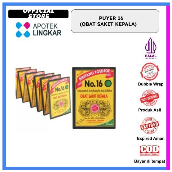 Puyer 16 (obat sakit kepala)