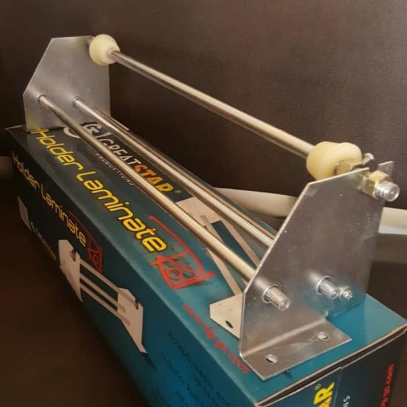 

Holder Dudukan Penyangga Kaki Braket Mesin Laminasi Modifikasi Laminating A3 Plus Modified Holder Laminate roll A3+