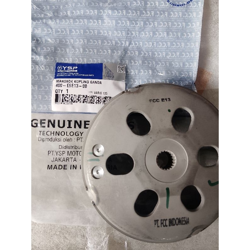 Mangkok Kopling Ganda / Mangkok Ganda Vario 125 / Vario 150 /pcx150 asli original FCC