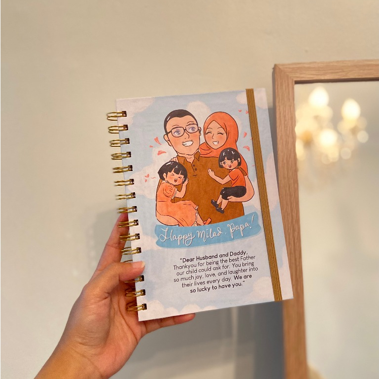 

Buku Tulis Catatan Avatar Series | Notebook Ring A5 Isi 85 Lembar | Notebook Custom Hardcover | Notebook Custom A5