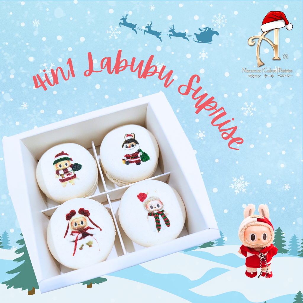 

Annabella Pattiserie Ho ho ho! | Merry Christmas | 4pcs Labubu Surprise in gift box FREE HANGTAG