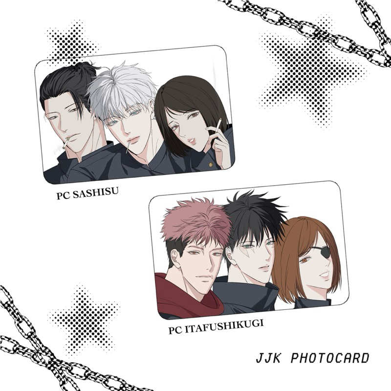 PHOTOCARD SASHISU ITAFUSHIKUGI JJK BY NUNA