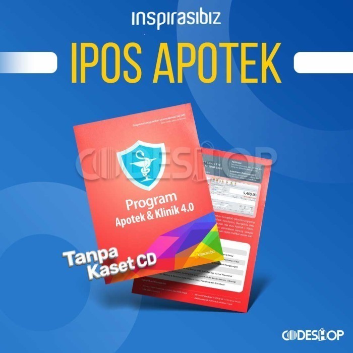 Software Kasir Klinik IPOS 4 Apotek | Program Apotek IPOS 4 Original