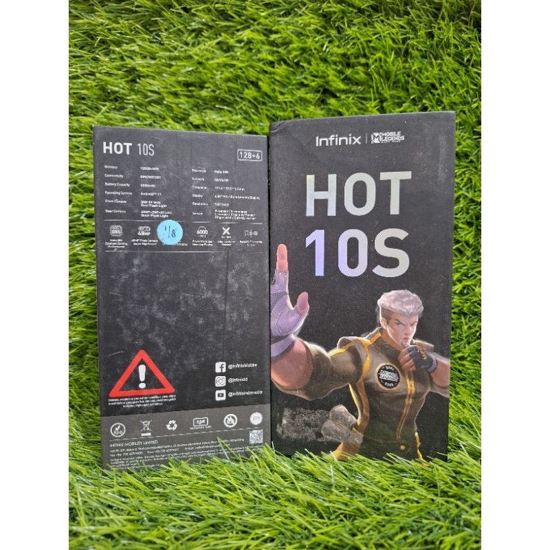 DUS BOX KOTAK HP ORIGINAL INFINIX HOT 10S