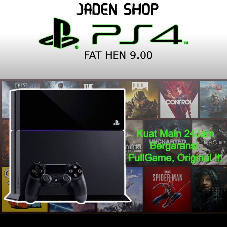 PS4 Fat Playstation HEN 1TB Full Game//ps game