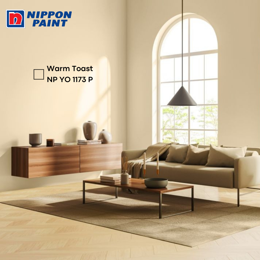 Promo Nippon Paint Cat Tembok Eksterior & Interior Warm Toast Yo 1173P Spotles Weatherbond Vinilex