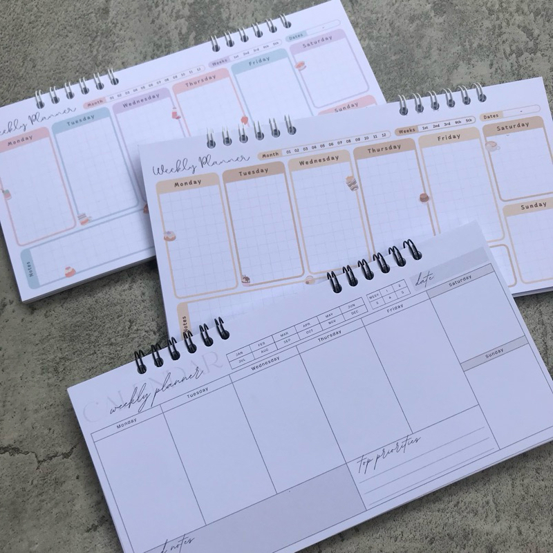 

WEEKLY PLANNER / SCHEDULE / RENCANA MINGGUAN