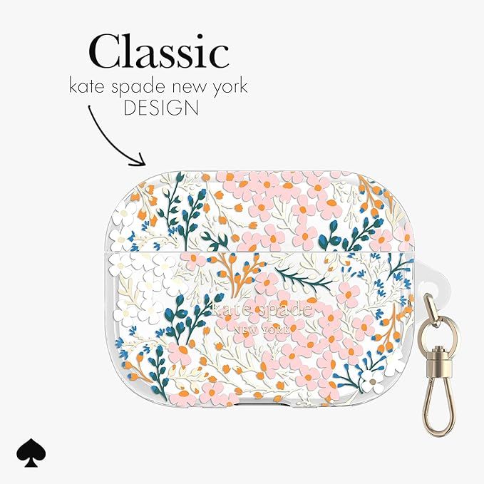 Rumah_Hpkuu Airpods Pro (1St / 2Nd Gen.) Kate Spade Protective Case - Multi Floral/Rose/Pacific
