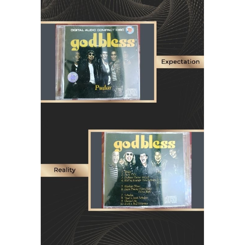 CD audio Godbless pudar