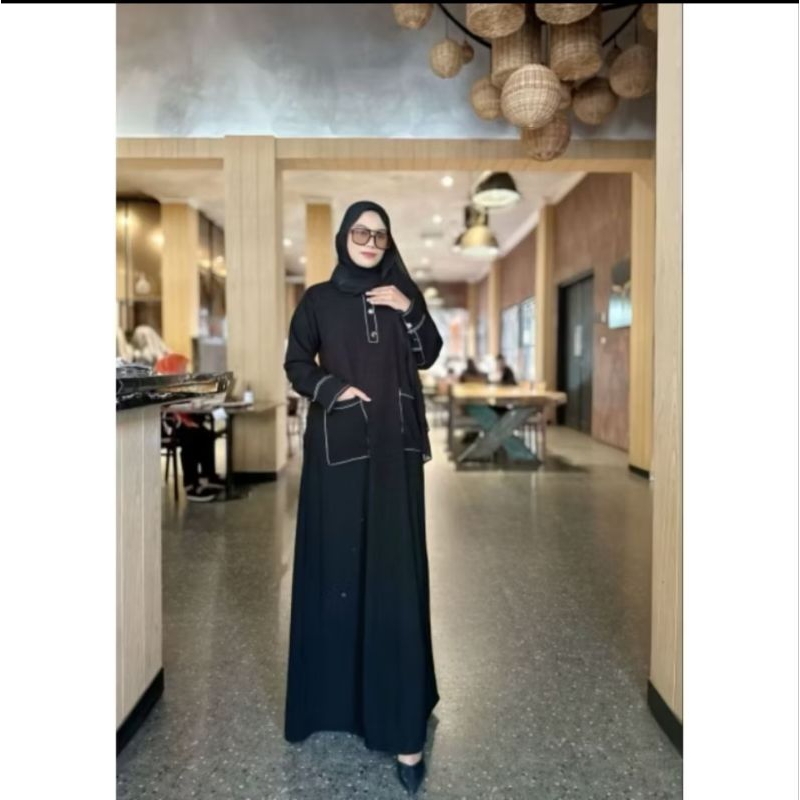 abaya Ghania by khadijah collection