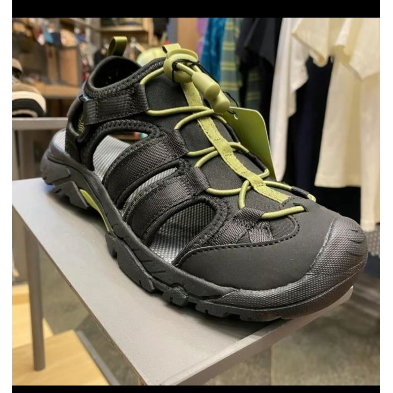 JR Moorland Toe Sandal Anak - Black - 33- Eiger