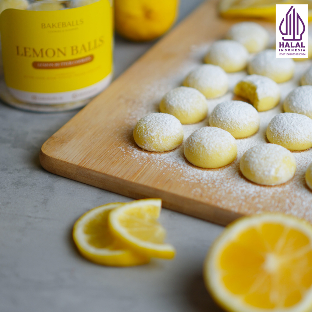 

Lemon Balls | Lemon Butter Cookies by Bakeballs | Kue Kering Halal, Tanpa Telur, Rendah Gula