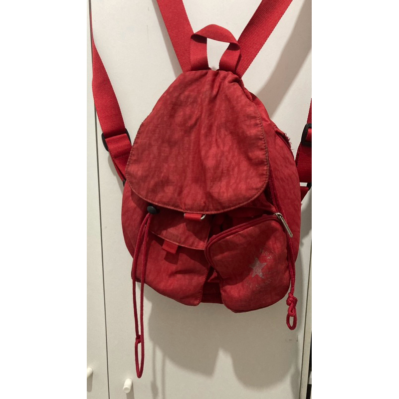 preloved converse backpack wrinkle