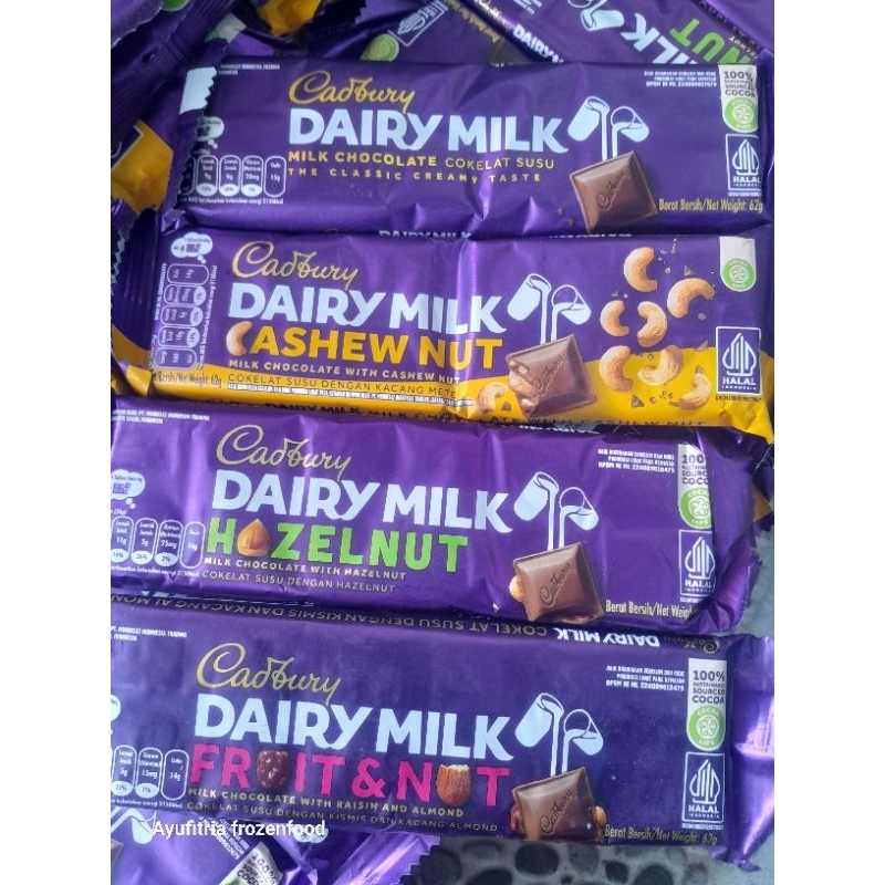 

coklat cadburry 62gr