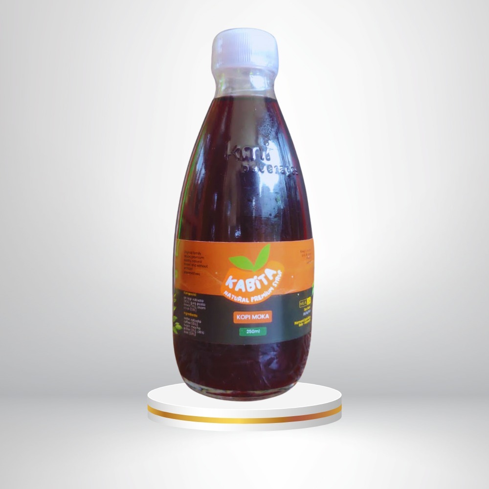 

Kabita Natural Premium Syrup Kopi Moka 250ml