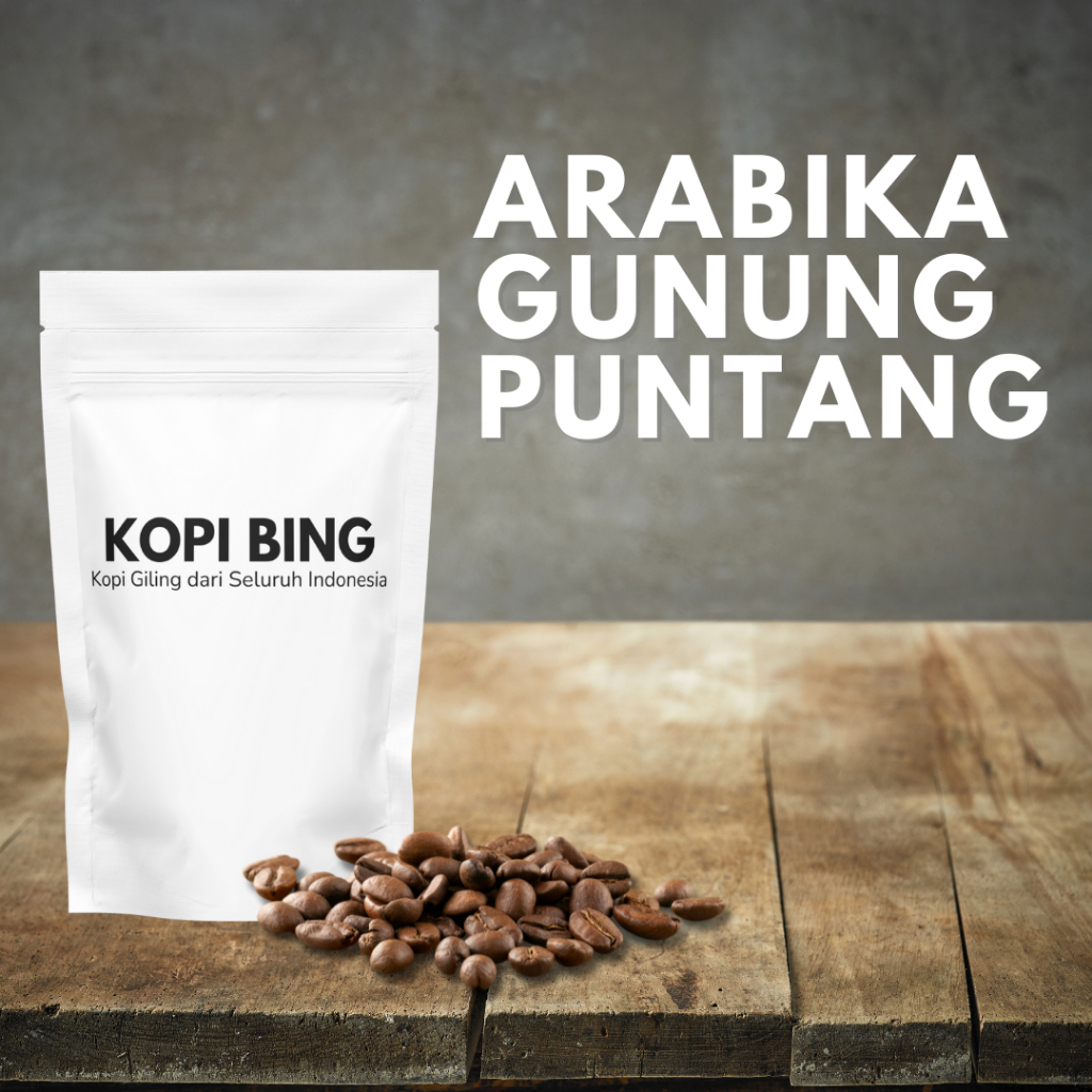 

Kopi Bing Kopi Arabika Gunung Puntang. Kopi Bubuk Premium 250 gr