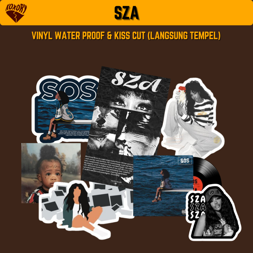 

SZA Sticker Pack Murah A6