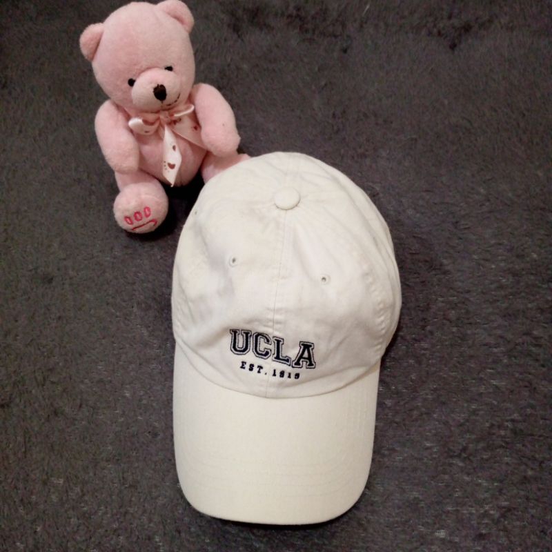 topi simple cap ucla tag standar