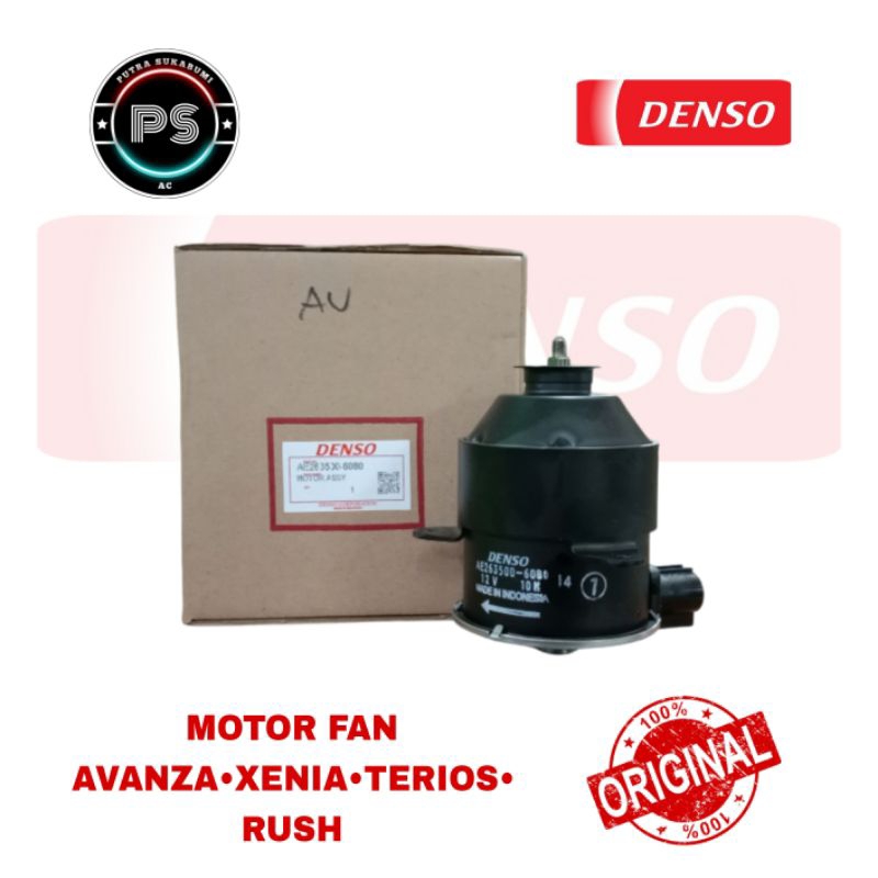 MOTOR FAN AC MOBIL AVANZA•XENIA•TERIOS•RUSH ORIGINAL DENSO