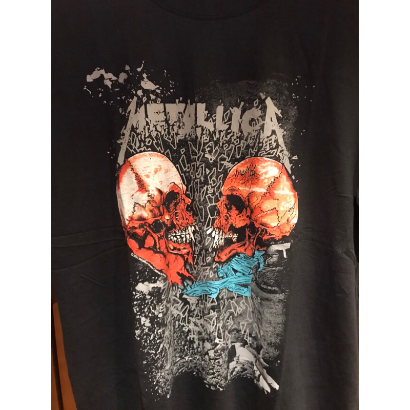 T-Shirt / Tees Metallica Band Black Faded Colour (NEW)