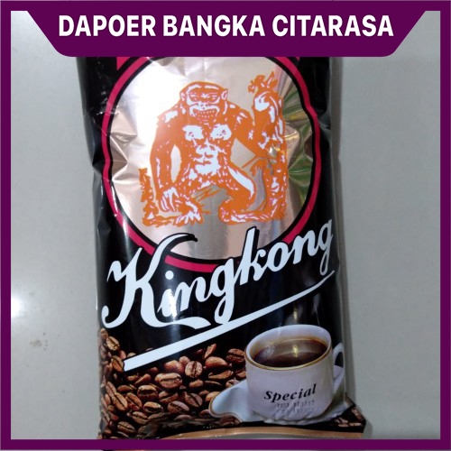 

Kopi Kingkong Asli Bangka Kopi Hitam Bubuk Murni Khas Bangka 200g