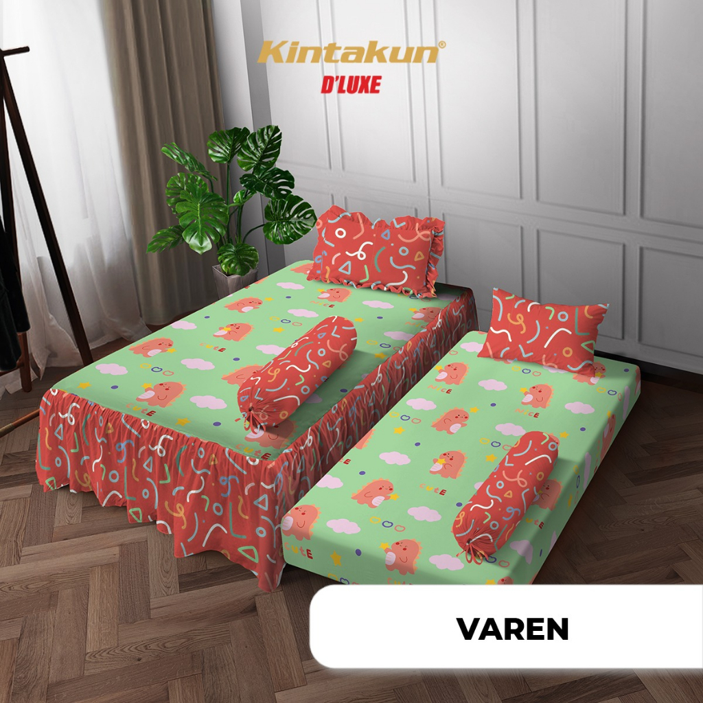Sprei Kintakun 3D Sorong Duo 2in1 Rumbai Single 120x200 Motif Thania, Varen New 2023