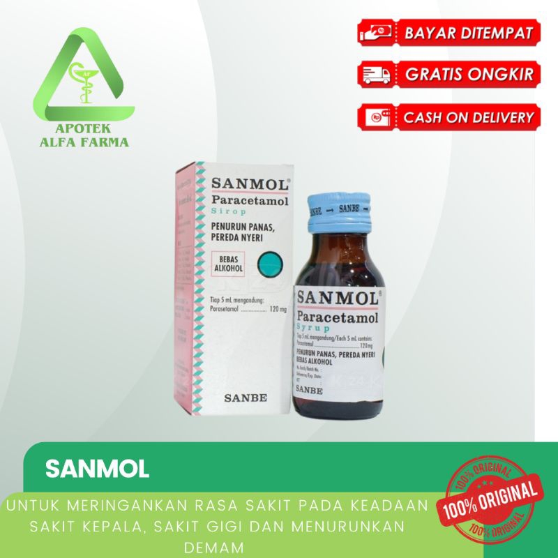 SANMOL SYRUP 60 ML