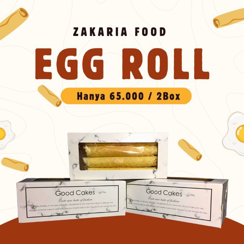 

2 Box Egg Roll Original 140 gram