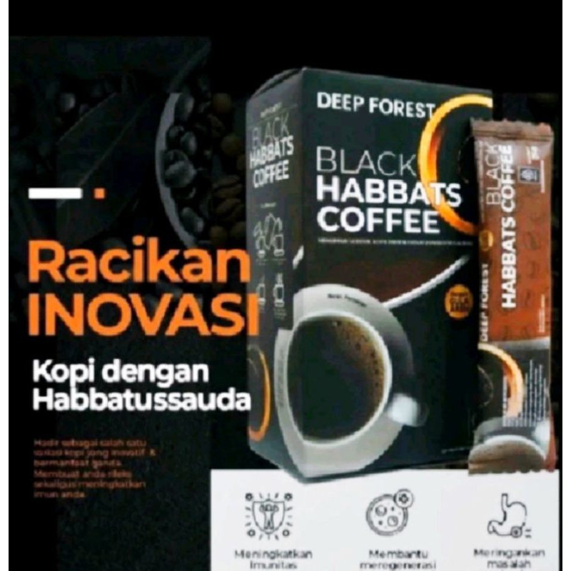 

BLACK HABBATS COFFEE Kopi Herbal Untuk Kesehatan original 100% asli