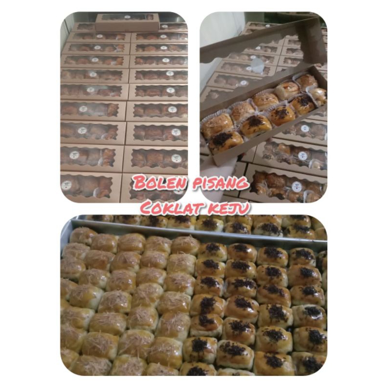 

Bolen Pisang Keju Coklat