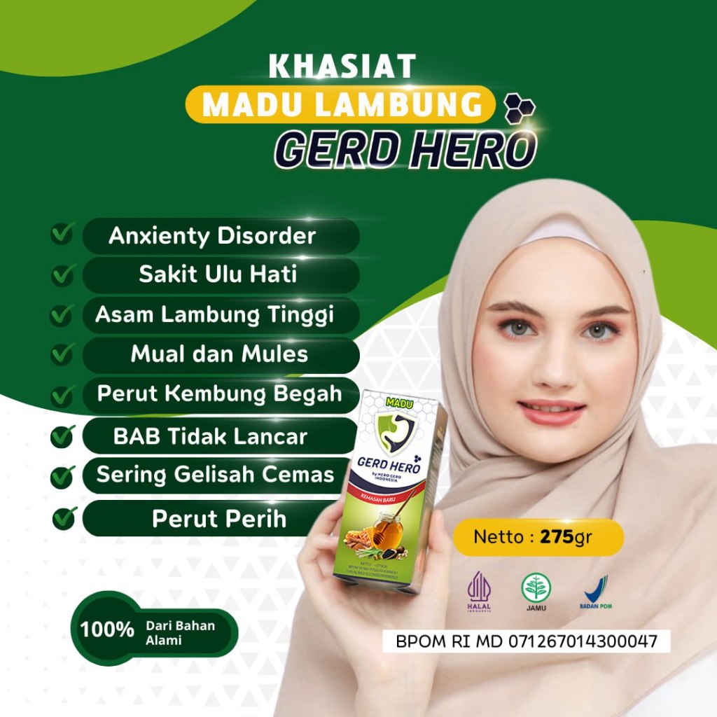 

Madu gerd solusi atasi masalah asam lambung