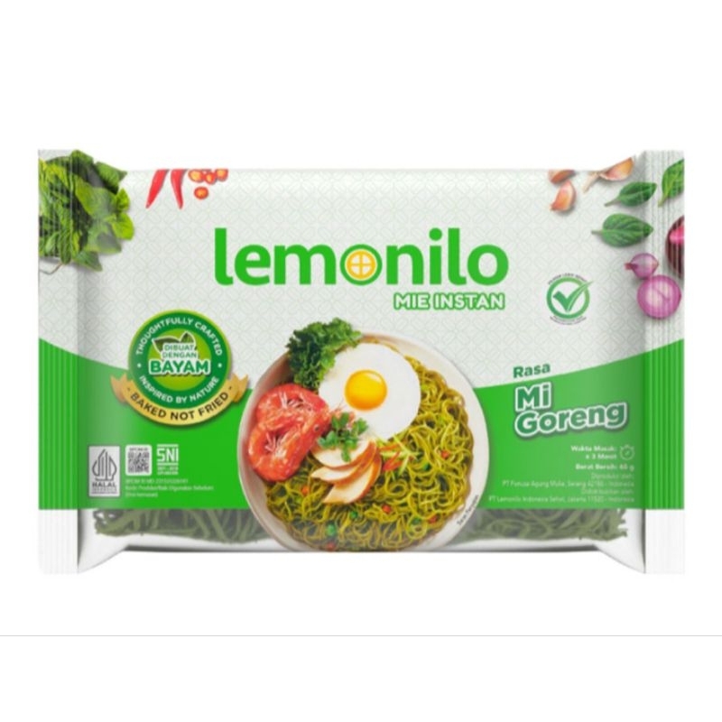 

Lemonilo mie instan goreng 65 gram